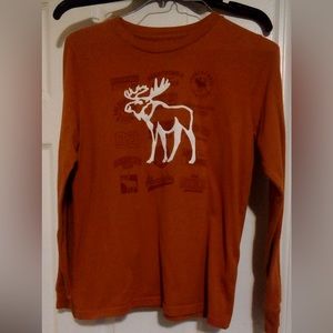 Abercrombie boys long sleeve shirt size M